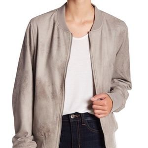 Blanc Noir Vintage Velvet Reversible Bomber